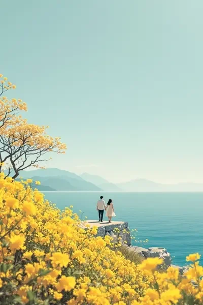 济州岛的春天